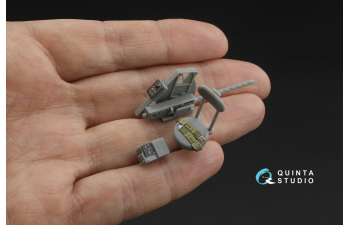 3D Декаль интерьера кабины B-24D/B-24J Liberator: носовой, центральный и задний отсеки (Hobby Boss)