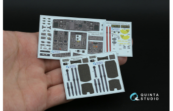 3D Декаль интерьера кабины HH-60G Pave Hawk (Kitty Hawk)