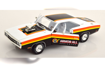 DODGE Charger Armor All (1970), white black orange