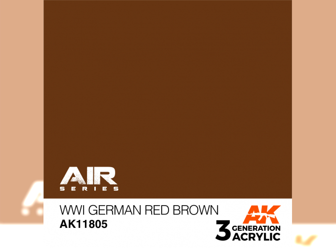 WWI German Red Brown