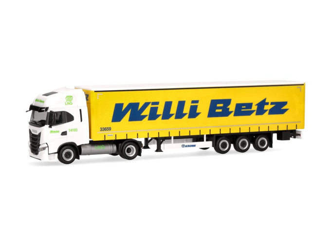 Iveco S-Way LNG SZ, yellow / white