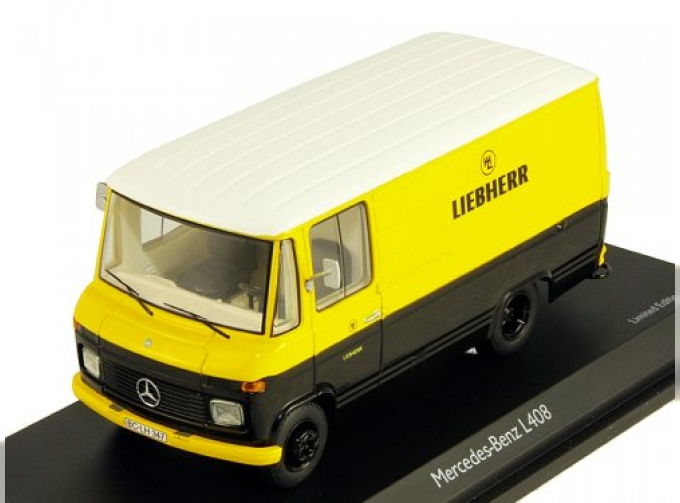 MERCEDES-BENZ L408 "LIEBHERR" (1972), yellow