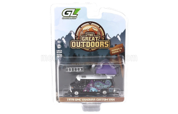 GMC Vandura Van Camping Camper (1978), Black