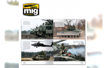 Журнал "M2A3 BRADLEY fighning vehicle im europe in detail VOL. 1"(на английском языке)