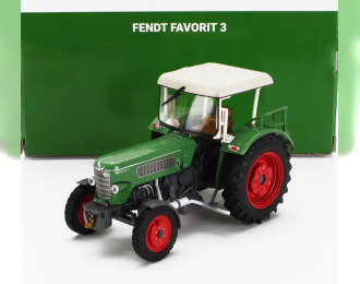 FENDT Favorit 3 2wd Tractor (1964), Green Red