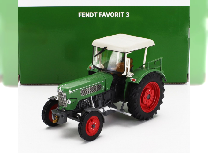 FENDT Favorit 3 2wd Tractor (1964), Green Red