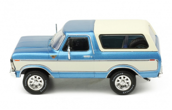 FORD Bronco 4x4 1978 Metallic Blue / White