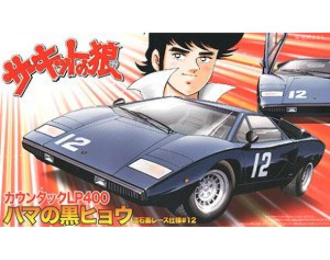 Сборная модель Lamborghini Countach LP400 Hama Black Panther of Hama Race Version #12