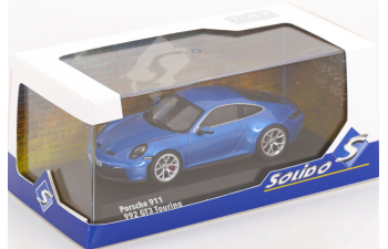 PORSCHE 911 (992) GT3 Touring, blue metallic