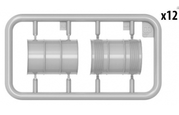 Сборная модель U.S. Fuel Drums 55 Gals