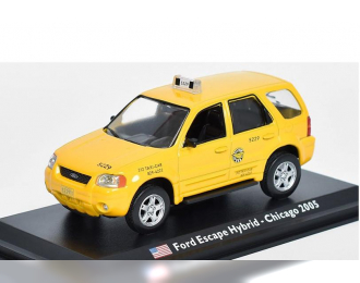 FORD Escape Hybrid Chicago Taxi (2005), yellow