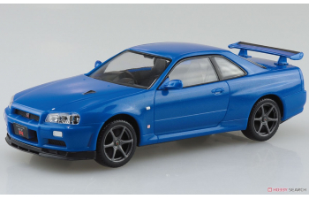 Сборная модель Nissan Skyline GT-R R34 (Bayside Blue)