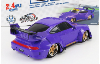 RC PORSCHE 911 993 Rwb Coupe (1996), purple