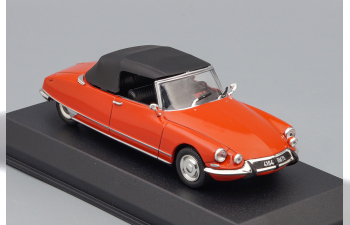 CITROËN DS19 Cabriolet 1965, corail red