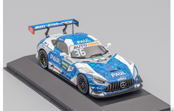 MERCEDES-BENZ Amg Gt3 Evo Team Hrt №36 Dtm Season (2022) Arjun Maini, Blue White