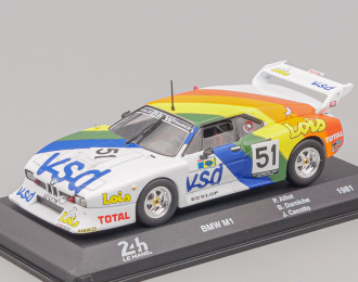 BMW M1 M88 3.5l S6 Team Oreca №51 24h Le Mans Philippe Alliot - Bernard Darniche - Johnny Cecotto (1981), White
