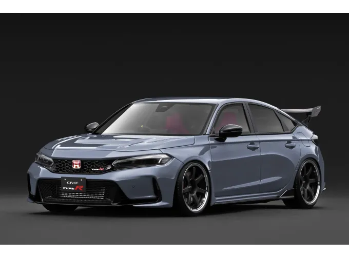 HONDA Civic Type-R J'S Racing (FL5), gray