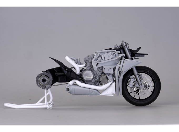 1/12 Ducati 1199 Super Detail-up Set For Tamiya 14129 (Resin+PE+Metal parts）