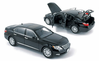 LEXUS LS460 (2010), black