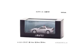 MITSUBISHI GTO Twin Turbo (Z16A) Masked Police Car, Silver Shizuoka