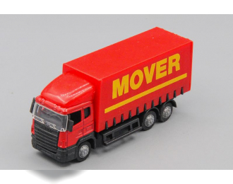 грузовик Scania, Mover, красный