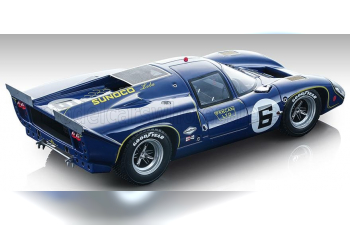 LOLA T70 Mk3b Gt 5.0l V8 Team Sunoco №6 Winner 24h Daytona (1969) M.Donohue - C.Parsons - R.Bucknum, Blue