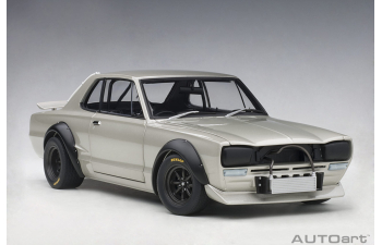 NISSAN Skyline GT-R (KPGC-10) Racing, silver