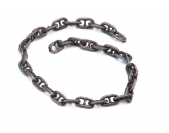 Цепь якорная с контрфорсами со звеном 1,5х2,5мм, толщиной 0,35мм, размер M