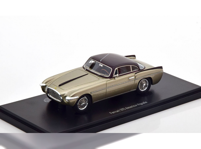 FERRARI 375 America Vignale Coupe (1953), golden brown