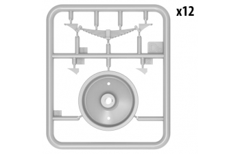 Сборная модель RAILROAD WHEELS