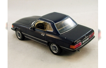 MERCEDES-BENZ 350 SL (1971), Mercedes-Benz Offizielle Modell-Sammlung 10, dark blue