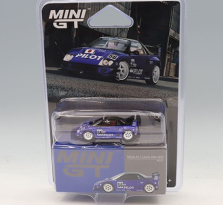 MAZDA AZ-1 Liberty Walk LB40 Pilot №56 (1994), blue