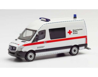 MERCEDES-BENZ Sprinter *BRK MÃ¼nchen / Katastrophenschutz*, white / red