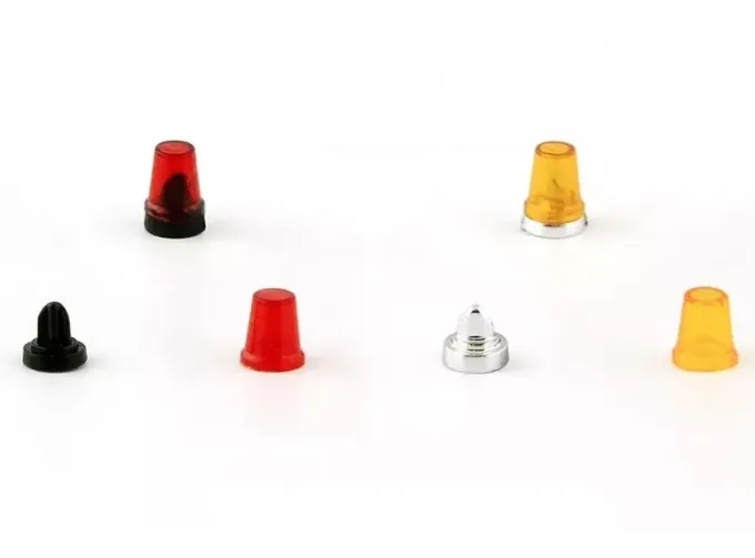 Комплект из двух маяков: 1975 FER-Ruhla DDR, оранжевый и красный