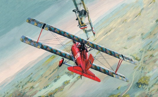 Сборная модель Немецкий истребитель Siemens-Schuckert D.III / D.IV