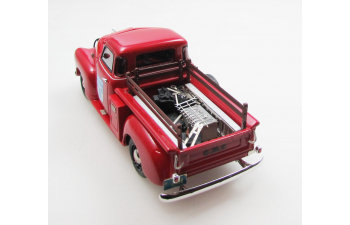 GMC Серии 100 5ти оконный пикап коммунальных служб (1953), красный