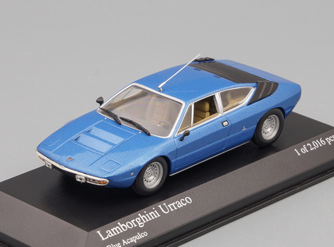 LAMBORGHINI URRACO (1974), blue metallic