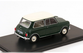 AUSTIN Mini Cooper S (1965), dark green/creme