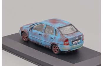 Lada Kalina, голубой
