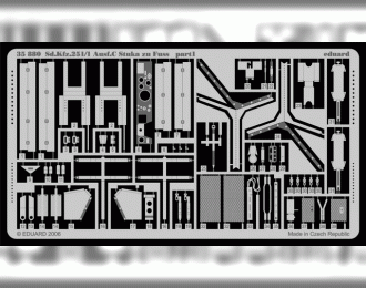 Фототравление для Sd. Kfz.251/1 Ausf. C Stuka zu Fuss