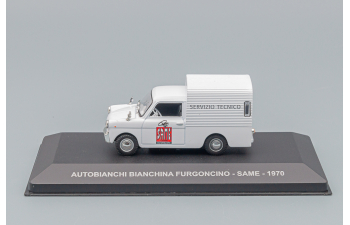 AUTOBIANCHI Bianchina Furgoncino Van Servizio Tecnico Same 1970, White