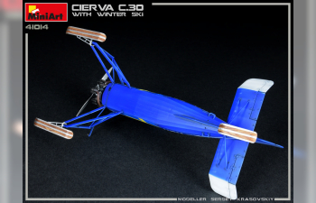 Сборная модель Вертолёт CIERVA C.30 w/ WINTER SKI