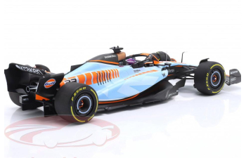 WILLIAMS FW45 / Gulf-Lackierung 11th Singapore GP Formula 1 Alexander Albon (2023)