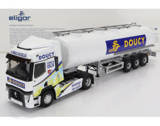 RENAULT T480 Tanker Truck Doucy Transports (2021), White Blue