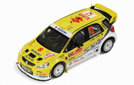 SUZUKI SX4 WRC No.12 Rally Japan P-G.Andersson - J.Andersson new tooling (2008), yellow