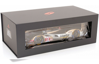 PORSCHE 963 9rd 4.6l Turbo V8 Team Hertz Jota №12 24h Le Mans (2024) Will Stevens - Norman Nato - Callum Ilott, White Gold