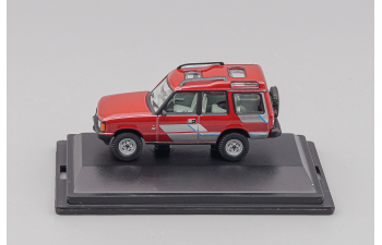 LAND ROVER Discovery 1 (1998), red / silver