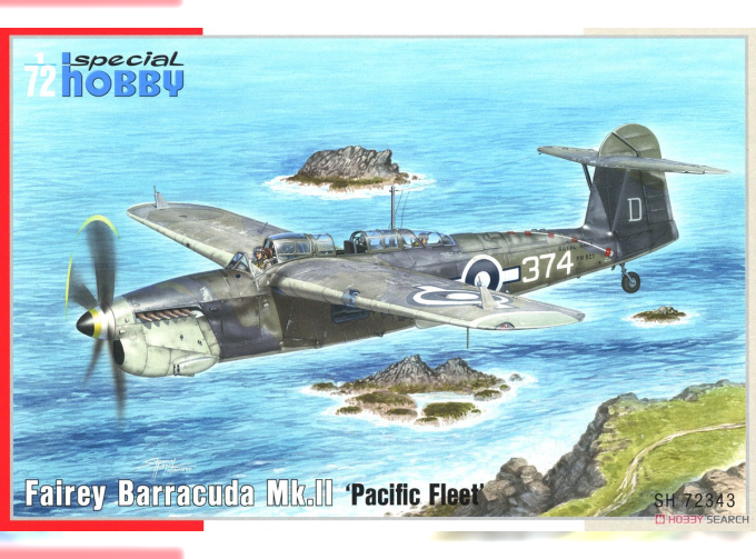 Сборная модель Fairey Barracuda Mk.II 'Pacific Fleet'