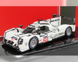 PORSCHE 919 2.0l Turbo V4 Hybrid Team Porsche №20 24h Le Mans (2014) T.Bernhard - B.Hartley - M.Webber, White Light Grey