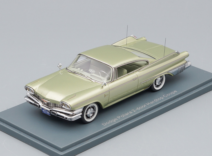 DODGE Polara 2D Hardtop Coupe (1960), green metallic